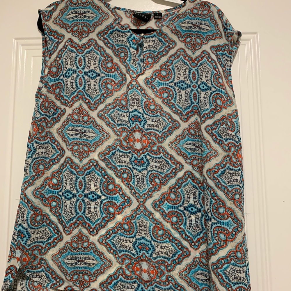 Nice sheer but not see through blouse